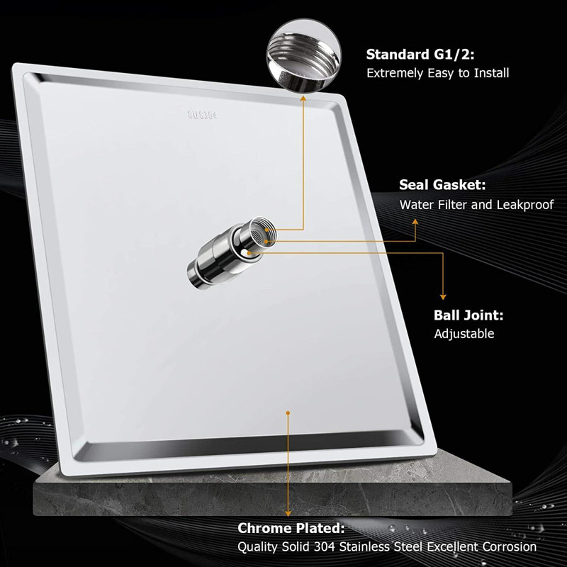 Thermostatic All-In-One Kit with Rough in-Valve