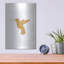  «Gold Hummingbird» par Erin Clark, art mural en métal, 24 po x 36 po-868086970