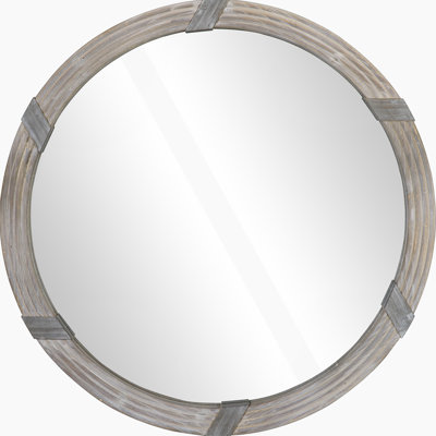 Miroir mural en bois 30,75 "