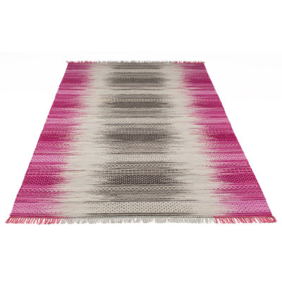 Chiu Geometric Hand Woven Area Rug