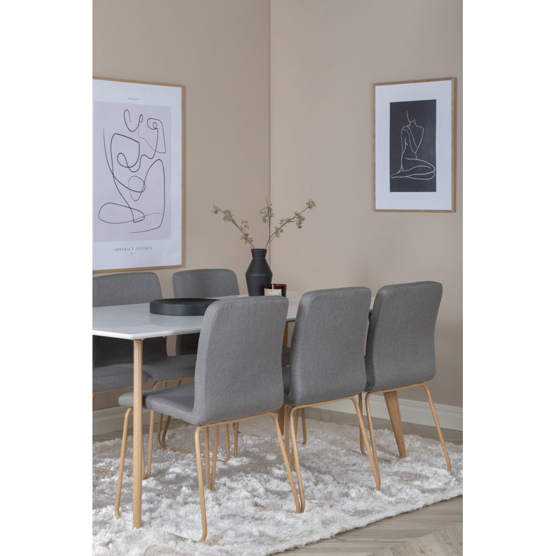 Braun 6 - Person Dining Set