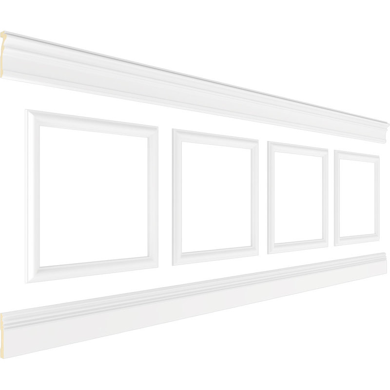 Panneau de lambris H 36 po x l 94 1/2 po x P 1/2 po