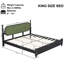 Plateforme moderne en bois massif avec lattes-83613418-83613413