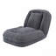 Lit pour chien rembourré pour adultes et animaux de compagnie, canapé-lit pliant avec 5 positions réglables, 2 coussins moelleux pour la chambre à coucher, le salon et le coin lecture (gris)-1625357684