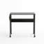 Bureau d'ordinateur pliable avec rangement pour petits espaces et bureau personnel | Idée de cadeau