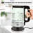Total Chef 1.7 Liter Electric Glass Tea Kettle with Cordless Serving, Auto-Shutoff & Boil-Dry Protection