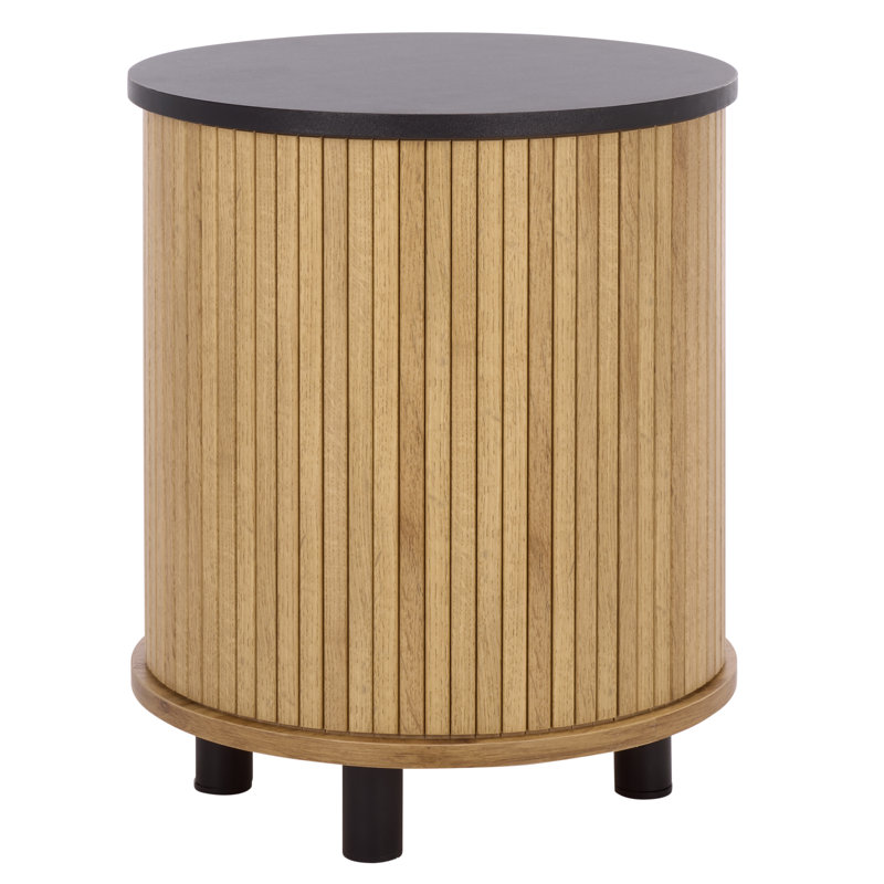 Etka 2 Shelf Nightstand, Oak