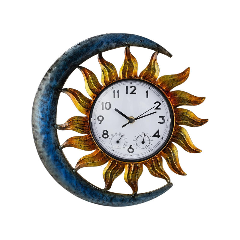 Horloge d'extérieur Sun and Moon