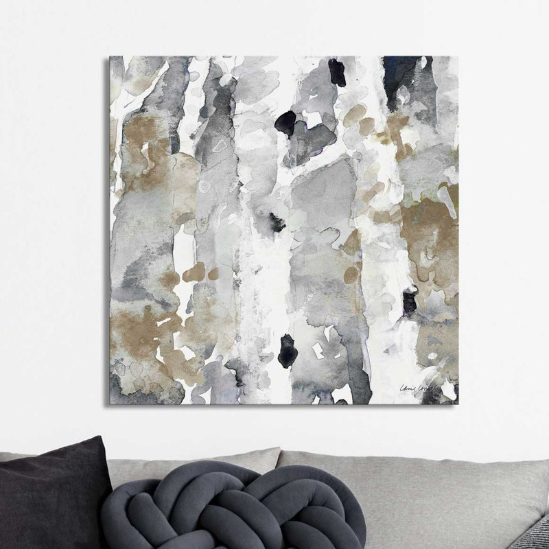 " Evening Forest II " by Lanie Loreth, 18" H x 18" W x 1" D, Wrapped Canvas
