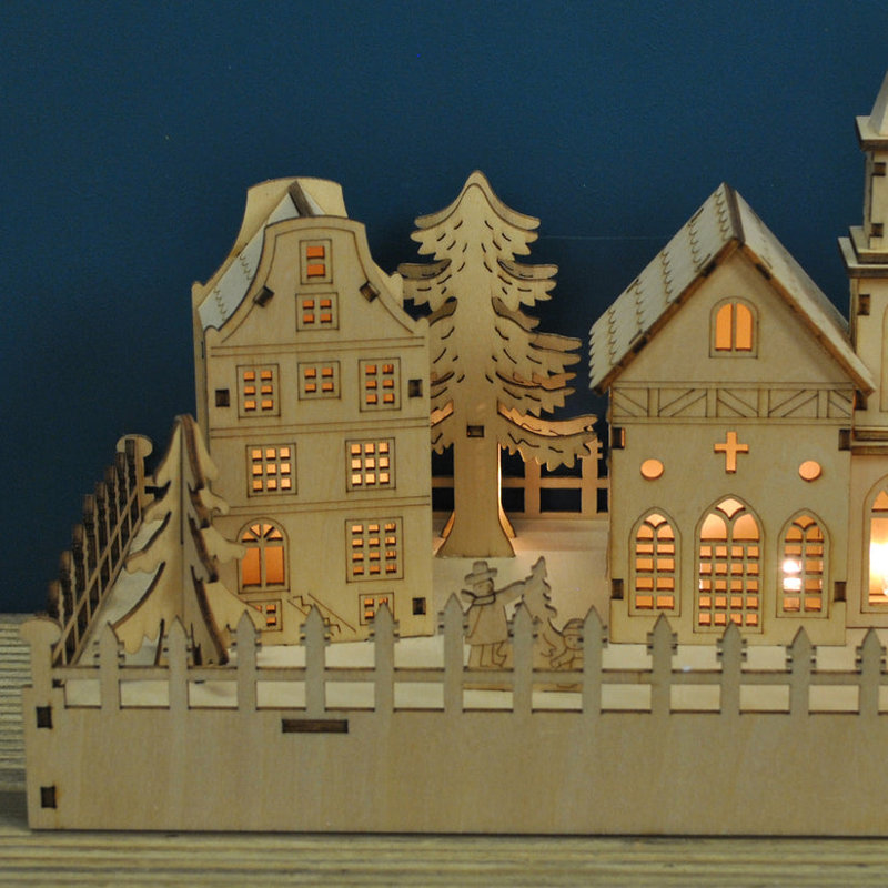 Christmas Christmas Scene Decorative Accent