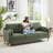 84'' W Upholstered  Modern Square Arm Sofa-1742667605