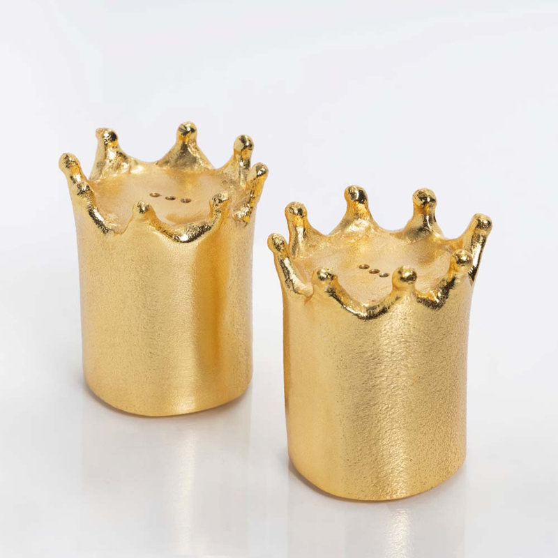 Crown Salt And Pepper Set