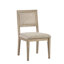 Ensemble de 2 chaises sans accoudoirs