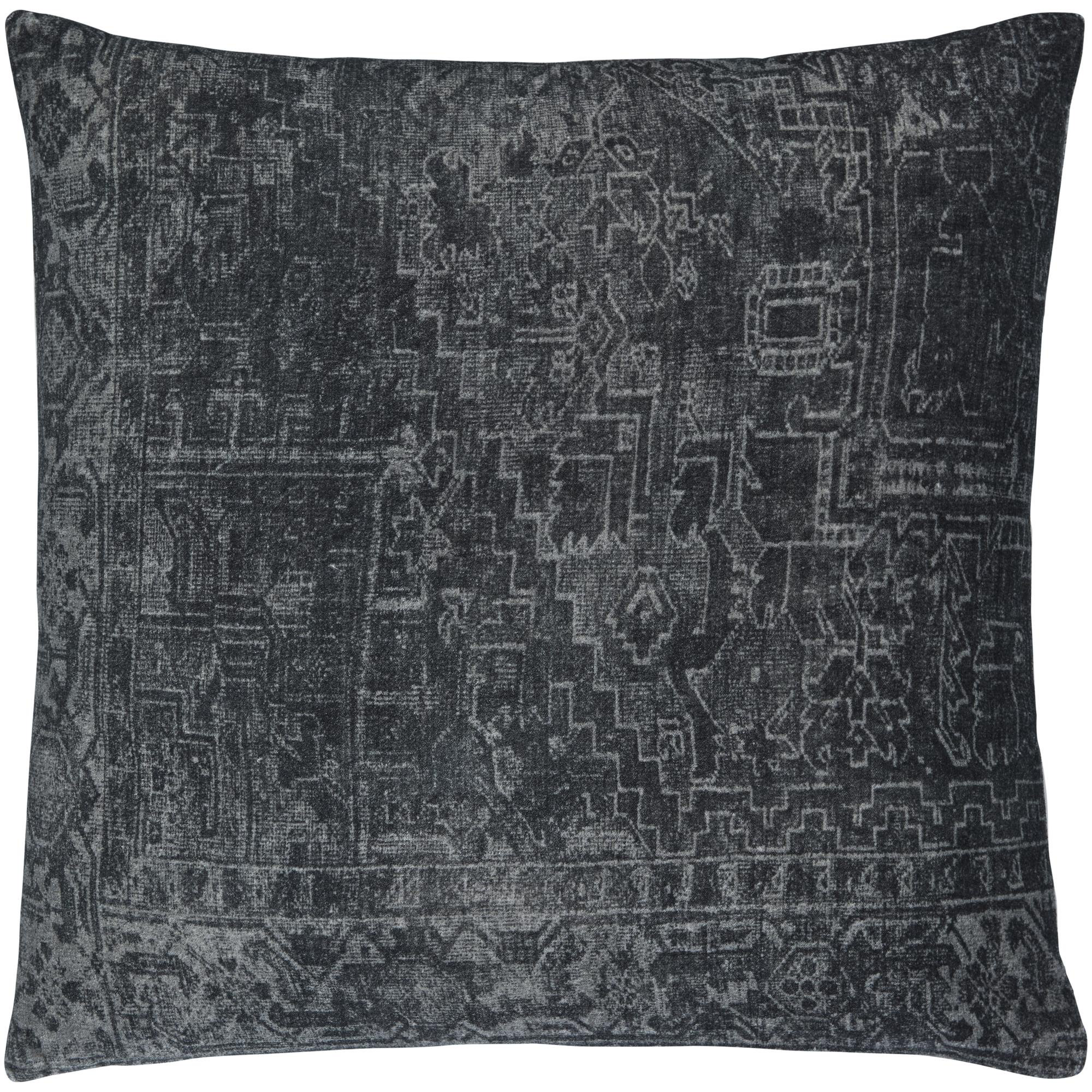 Galey Alix X Livabliss Toole Accent Pillow, Down, Gray, 18"H x 18"W