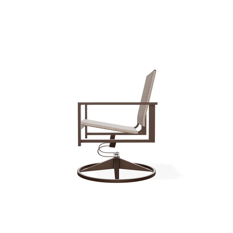 Tribeca Sling Swivel Rocker, Kona, Elevation Stone