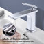 Robinet de lavabo de salle de bain à poignée simple Topcraft-88686149