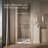Statement76" H Pivot Shower Door With 5/16"-Thick Glass-115312546