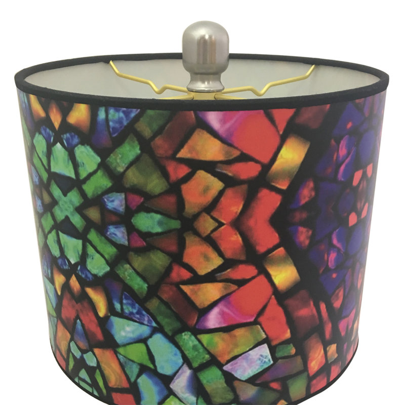Alexsia Table Lamp, Bronze/Brass/Cream Brown