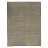 Hand Woven Silk and Wool Area Rug