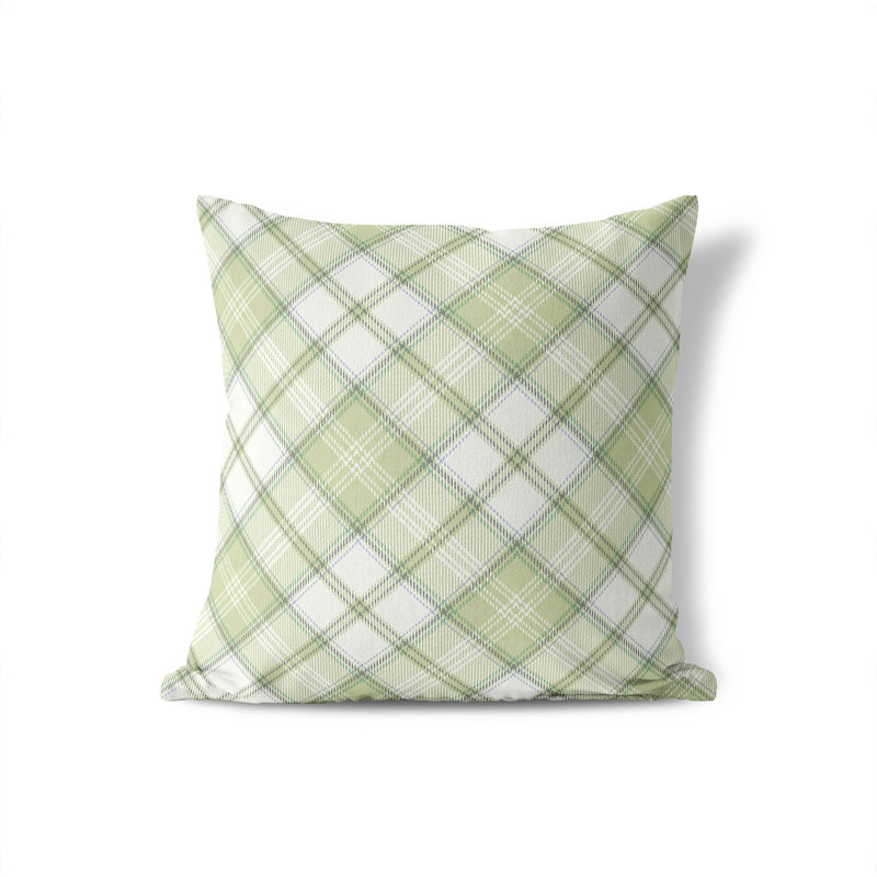 Coussin Diamond, H 20 po x l 20 po, Vert