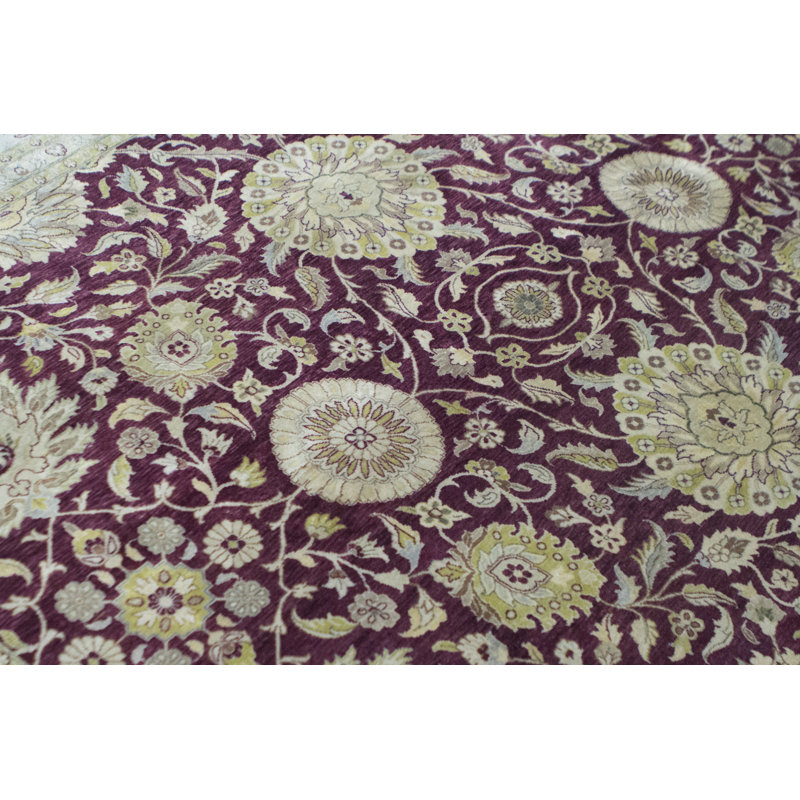 Wool Oriental Area Rug, Rectangle 9'2" x 12'1"