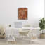 Cadre flottant Ember Tone Minimal Flowers, design par Beki Marquardt-1772278547-1772278545
