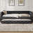 Michael Upholstered Daybed with Trundle & LED Armrests-118343208