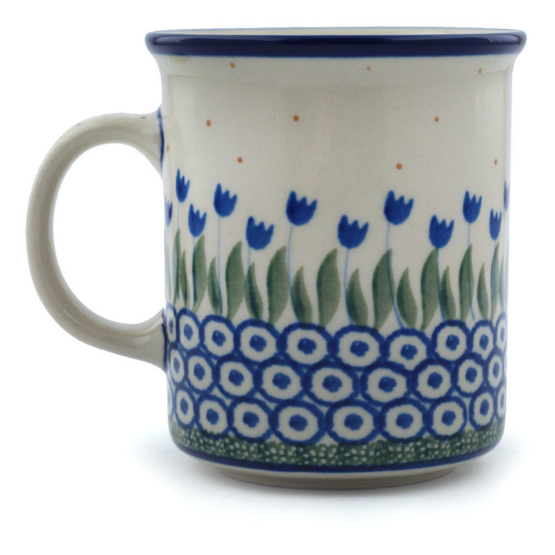 10 oz. Tasse en grès - tulipe d'eau