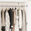 Armoire-penderie pleine grandeur à miroir, armoires modernes avec supports à chaussures, rangement ouvert pour garde-robe, 2 portes et 3 tiroirs pour la chambre à coucher