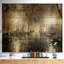 Night Alley with Lights - impression d'art graphique-35122078-35122081