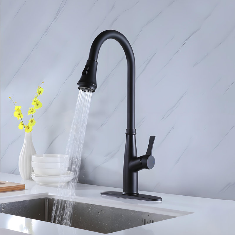 Modern 360° Swivel Sink Faucet For Kitchen, Bathroom, Hot And Cold Water Mixer With Deck