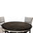 Rituraj 4-Person Wood Round Dining Table Set Kitchen & Dining Room Set-852563470-852563471