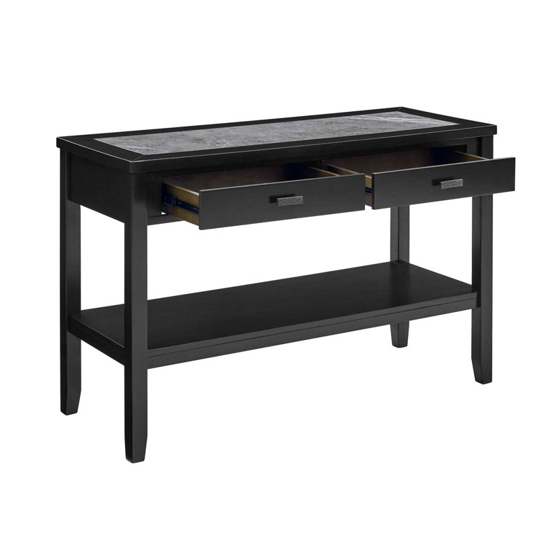 Garvine Sintered Stone Sofa Table