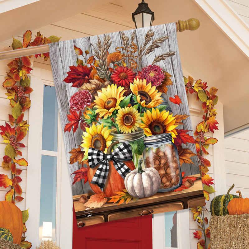 Drapeau des tournesols et des mamans, Été multicolore