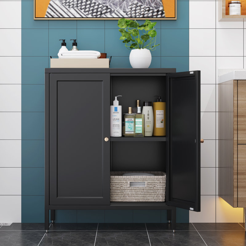 Bathroom Floor Cabinet,storage Cabinet With Adjustable Shelf,modern Freestanding Organizer,farmhouse Buffet Sideboard,accent Cabinets For Bathroom,kitchen,entryway