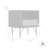 Louisville 22'' W Solid Wood Nightstand