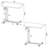 Carnahan Height Adjustable Mobile Bedroom C-Table -1034811523