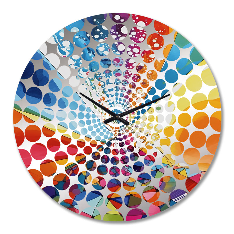 Rees - Abstract Wall Clock, Extra Large