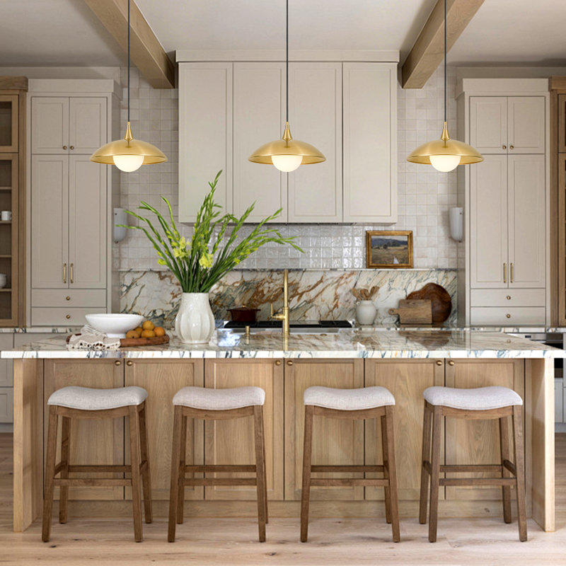 1 - Light Brass Pendant