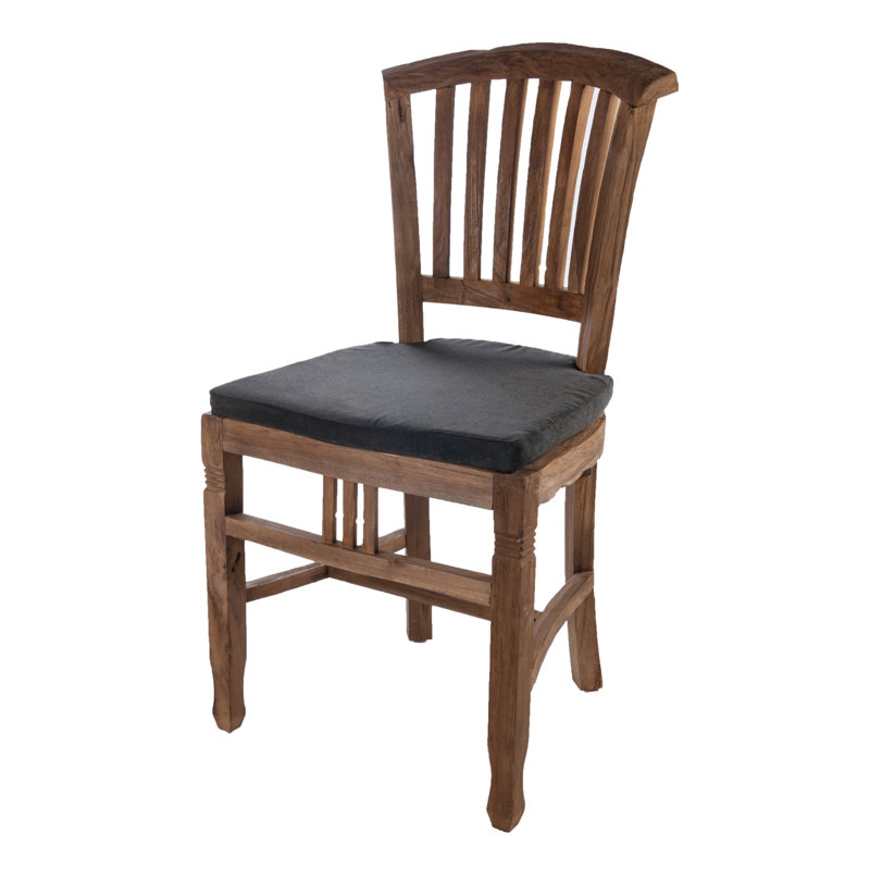 Odling 47cm H Solid Wood Slat Back Side Chair