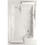 Baignoire tourbillon encastrable 72 po x 48 po Designer-9227563-88749840