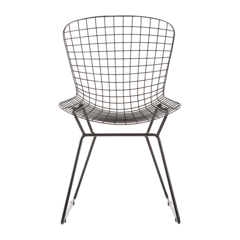 Liana 44cm H Metal Side Chair, Black