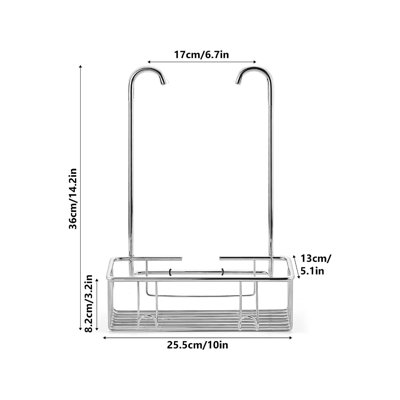 Hanging Stainless Steel Shower Basket