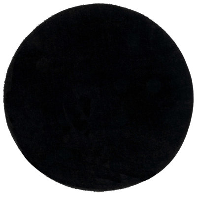 Artzt Black Area Rug