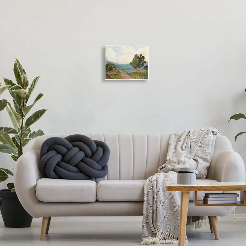 Path to Distant Countryside Wall Plaque, design by Sara Baker