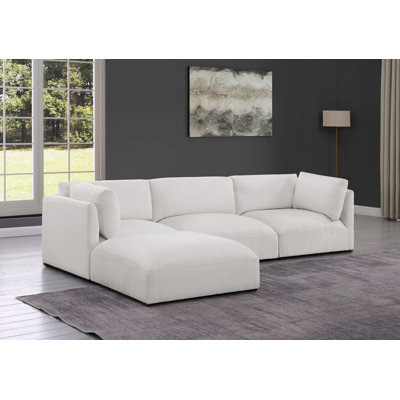Hulin Upholstered L-Shaped Sectional Reversible