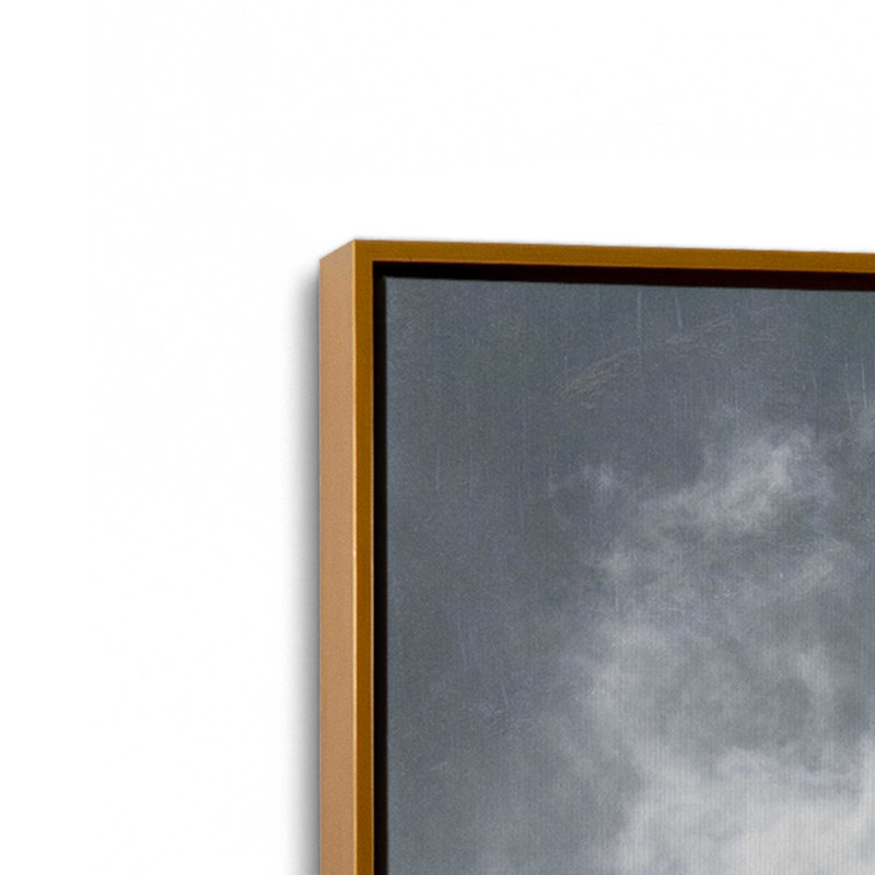 «Diablo Dam» par Alan Majchrowicz, reproduction d'art, 8 W x 12 H, Doré, Framed Canvas