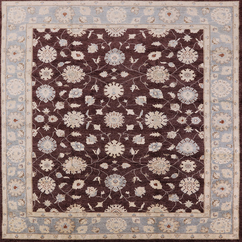Ardem Oriental Indoor Rug, Square 4'