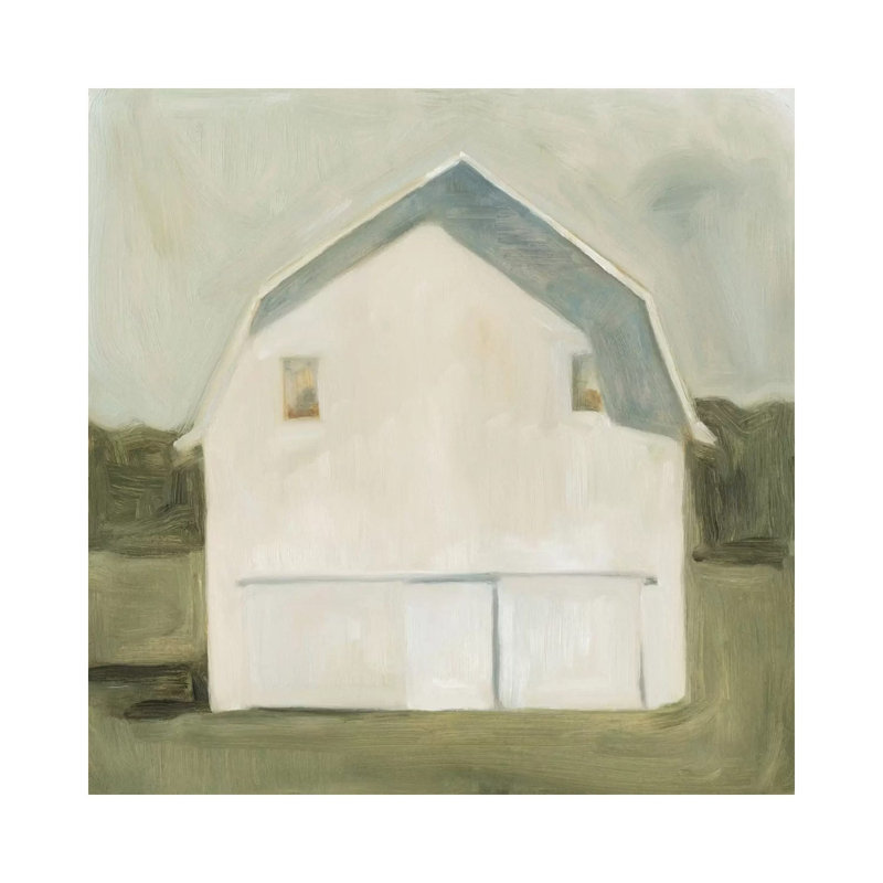 Serene Barn VI 1 Piece Wrapped Canvas Painting, 45.72 cm H x 45.72 cm W x 3.175 cm D