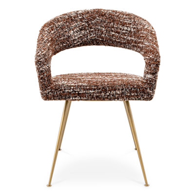 Dining Chair Bravo Boucle Sonata Red